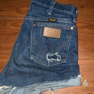 Wrangler denim shorts